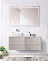 Мебель для ванной комнаты со столешницей BelBagno KRAFT-1200 Rovere Galifax Bianco 8505