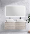 Мебель для ванной комнаты со столешницей BelBagno KRAFT-1200 Rovere Galifax Bianco 8505