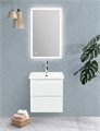 Тумба подвесная с керамической раковиной BelBagno ALBANO-CER-600-2C-SO-BL 8204 - фото 152679