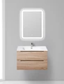 Тумба подвесная под раковину BelBagno ETNA Rovere Bianco 80 см ETNA-800-2C-SO-WO-P 2807