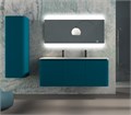 Мебель для ванной комнаты CEZARES STYLUS 141 см Blu Petrolio 55232 + 55265 7863