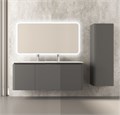 Мебель для ванной комнаты CEZARES STYLUS 141 см Grigio nuvola 55233 + 55265 7872 - фото 153113
