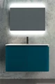 Мебель для ванной комнаты CEZARES STYLUS 95см Blu Petrolio 55228 + 55264 7860