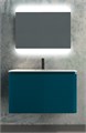 Мебель для ванной комнаты CEZARES STYLUS 95см Blu Petrolio 55228 + 55264 7860