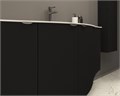 Мебель для ванной комнаты CEZARES RIALTO 136 см одна чаша Nero grafite 55171 + 55174 + 55177 7903