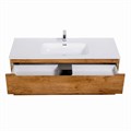 Подвесная тумба с раковиной BelBagno ETNA Rovere Nature 120 см ETNA-1200-2C-SO-RN-P + BB1200ETL 5436