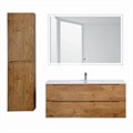 Подвесная тумба с раковиной BelBagno ETNA Rovere Nature 120 см ETNA-1200-2C-SO-RN-P + BB1200ETL 5436