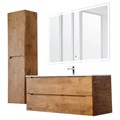 Подвесная тумба с раковиной BelBagno ETNA Rovere Nature 120 см ETNA-1200-2C-SO-RN-P + BB1200ETL 5436