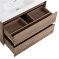 Тумба подвесная с раковиной BelBagno KRAFT 39-800/390-2C-SO-RT 5291