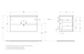 Тумба подвесная с раковиной BelBagno ALBANO-900-2C-SO-RR 6432 - фото 153606 Тумба подвесная с раковиной BelBagno ALBANO-900-2C-SO-RR 6432 - фото 153606