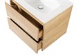 Тумба подвесная с раковиной BelBagno KRAFT-700-2C-SO-RNN 5356
