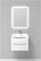 Тумба подвесная с раковиной BelBagno MARINO-600-2C-SO-BL-P 2537 - фото 153771