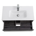Тумба подвесная с раковиной BelBagno KRAFT 39-800/390-2C-SO-PP 5292
