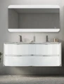 Мебель для ванной CEZARES VAGUE 140 см Bianco lucido 4701