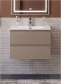 Тумба с раковиной подвесная BelBagno KRAFT-700-2C-SO-CO Бежевый матовый, раковина белая BB-8099-70 13092 - фото 155273