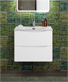 Тумба с раковиной подвесная BelBagno MARINO-CER-N-600-2C-SO-BL-P Bianco Lucido, раковина белая BB-8099-60 12987 - фото 155388