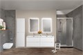 Тумба BelBagno ETNA-1400-4C-SO-2-BL с 2-й раковиной BelBagno BB1400-2-ETL, Bianco Lucido 10897