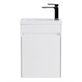 Тумба подвесная под раковину BelBagno PIETRA MINI-400-1A-SO-BL-L 10591 - фото 156255
