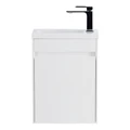 Тумба подвесная под раковину BelBagno PIETRA MINI-400-1A-SO-BL-L 10591