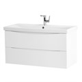 Тумба подвесная с раковиной BelBagno MARINO-CER-1000-2C-SO-BL-P 9884