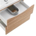 Тумба подвесная с раковиной BelBagno MARINO-CER-700-2C-SO-WO-P 9866