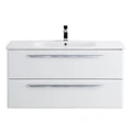 Мебель для ванной комнаты подвесная Cezares ECO-CER-1200-2C-SO-BL 120 см Bianco Lucido 9085