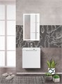 Тумба подвесная с раковиной BelBagno ETNA-500-1A-SO-BL-P-R 8338 - фото 157281