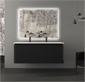 Мебель для ванной комнаты CEZARES STYLUS 141 см Nero grafite 55231 + 55265 7867 - фото 157444