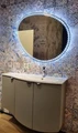 Мебель для ванной комнаты CEZARES RIALTO 104 см правосторонняя Grigio nuvola 55219 + 55221 7892