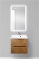 Тумба подвесная с раковиной BelBagno MARINO-600-2C-SO-RN-P 2548 - фото 157777