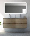 Мебель для ванной CEZARES VAGUE 140 см Rovere tabacco 4704