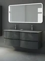 Мебель для ванной CEZARES VAGUE 140 см Antacite 4706