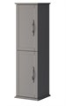 Пенал подвесной с двумя распашными дверцами, реверсивный Cezares TIFFANY 55247 Grigio Nuvola 55247 - фото 158328