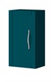 Шкафчик узкий подвесной с одной распашной дверцей, реверсивный Cezares TIFFANY 54959 Blu Petrolio 54959 - фото 158340