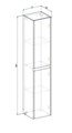 Шкаф подвесной левосторонний BelBagno KRAFT-1600-2A-SC-BO-L KRAFT-1600-2A-SC-BO-L - фото 158590 Шкаф подвесной левосторонний BelBagno KRAFT-1600-2A-SC-BO-L KRAFT-1600-2A-SC-BO-L - фото 158590