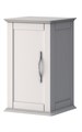 Шкафчик подвесной с одной распашной дверцей, реверсивный Cezares TIFFANY 54960 Bianco opaco 54960 - фото 158677