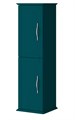 Пенал подвесной с двумя распашными дверцами, реверсивный Cezares TIFFANY 54965 Blu Petrolio 54965 - фото 158878