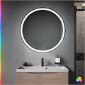 Зеркало Cezares CZR-SPC-MC-800-RGB-TCH с LED подсветкой и RGB подсветкой с сенсорным выключателем и диммером CZR-SPC-MC-800-RGB-TCH