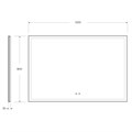 Зеркало BelBagno SPC-GRT-1200-800-LED-TCH-SND со встроенной подсветкой, голосовым управлением и подогревом SPC-GRT-1200-800-LED-TCH-SND - фото 159010 Зеркало BelBagno SPC-GRT-1200-800-LED-TCH-SND со встроенной подсветкой, голосовым управлением и подогревом SPC-GRT-1200-800-LED-TCH-SND - фото 159010