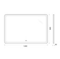 Зеркало BelBagno SPC-MAR-1200-800-LED-TCH-WARM SPC-MAR-1200-800-LED-TCH-WARM