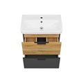 Форест - 60 Тумба подвесная 2 ящ. + раковина УТ000023196