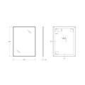 Зеркало BelBagno SPC-AL-600-800 SPC-AL-600-800