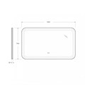 Зеркало Cezares CZR-SPC-STYLUS-1200-700-TCH-WARM CZR-SPC-STYLUS-1200-700-TCH-WARM