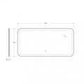 Зеркало Cezares CZR-SPC-STYLUS-1400-700-TCH-WARM CZR-SPC-STYLUS-1400-700-TCH-WARM