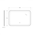 Зеркало Cezares CZR-SPC-STYLUS-1000-700-TCH-WARM CZR-SPC-STYLUS-1000-700-TCH-WARM - фото 159369 Зеркало Cezares CZR-SPC-STYLUS-1000-700-TCH-WARM CZR-SPC-STYLUS-1000-700-TCH-WARM - фото 159369