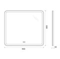 Зеркало BelBagno SPC-MAR-900-800-LED-TCH-WARM SPC-MAR-900-800-LED-TCH-WARM - фото 159544 Зеркало BelBagno SPC-MAR-900-800-LED-TCH-WARM SPC-MAR-900-800-LED-TCH-WARM - фото 159544
