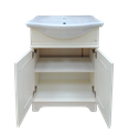 Лувр - 65 Тумба напольная, слоновая кость + раковина УТ000005376