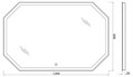 Зеркало BelBagno SPC-OTT-1200-800-LED-TCH SPC-OTT-1200-800-LED-TCH