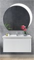Мебель для ванной комнаты подвесная CEZARES GIUBILEO-1000-1C-SO-BL 100см Bianco Lucido 8741 - фото 160824