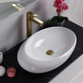 Раковина керамическая накладная, овальная BB1396 BB1396